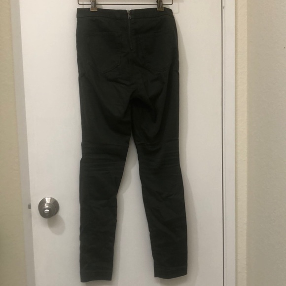 J.Crew Dannie Fit Olive Khaki Pants - Back zip - Picture 4 of 8